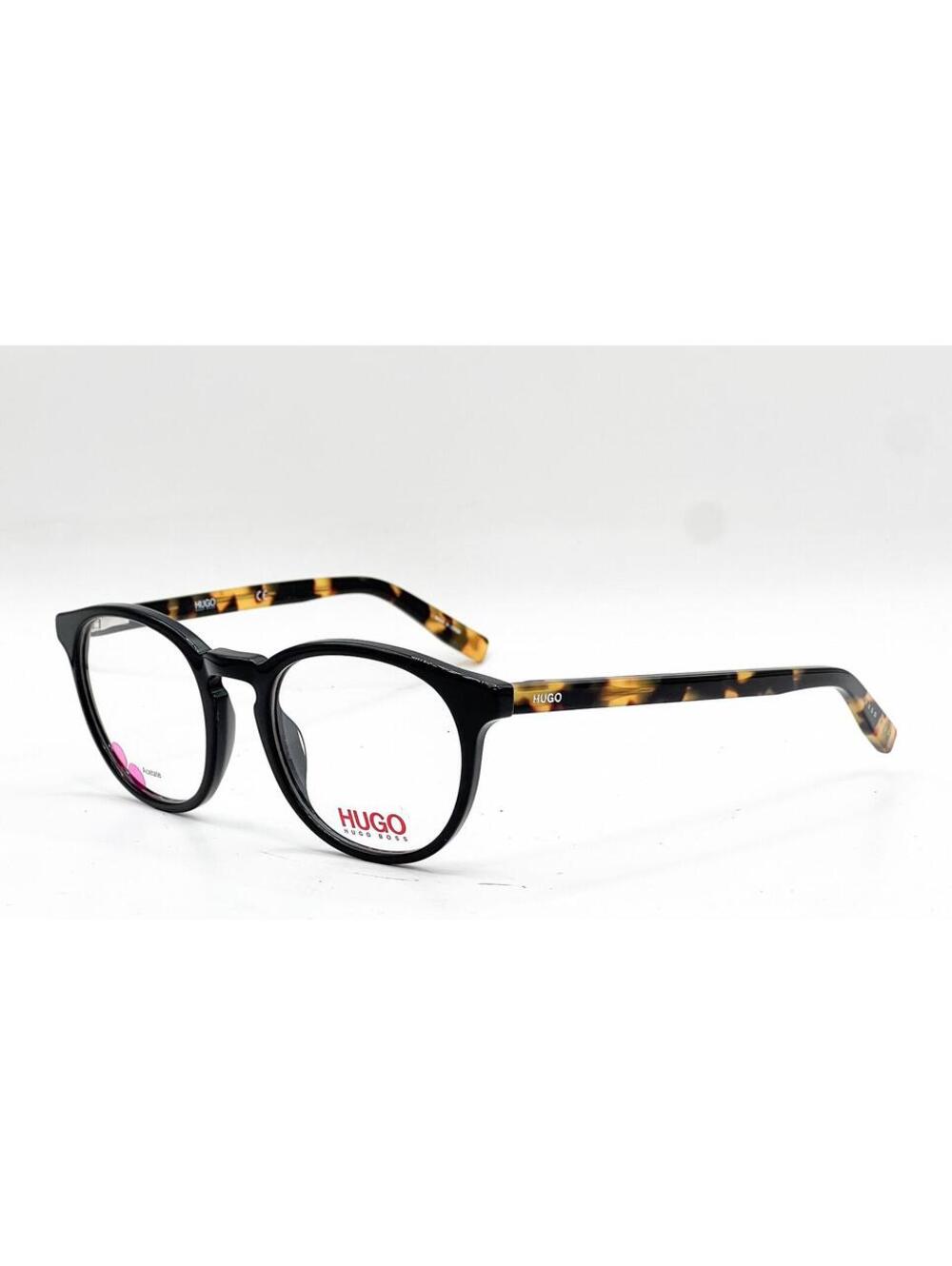 Hugo Boss Hg 0201 Wr7 Black Havana Authentic Eyeglasses 49-21-140